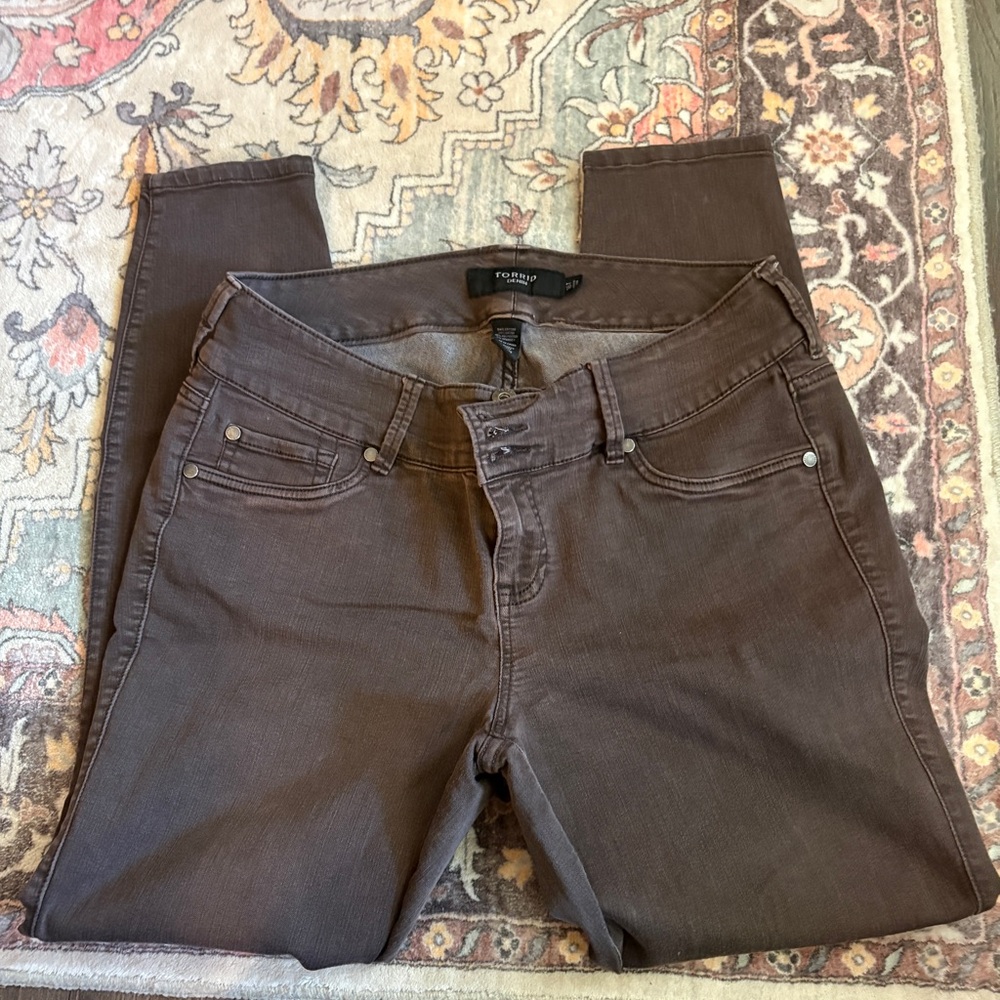 torrid Women's Skinny Jeans in Dark Brown